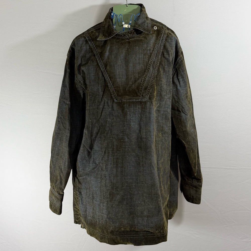 We The Free by Free People Velvety Denim Button Top